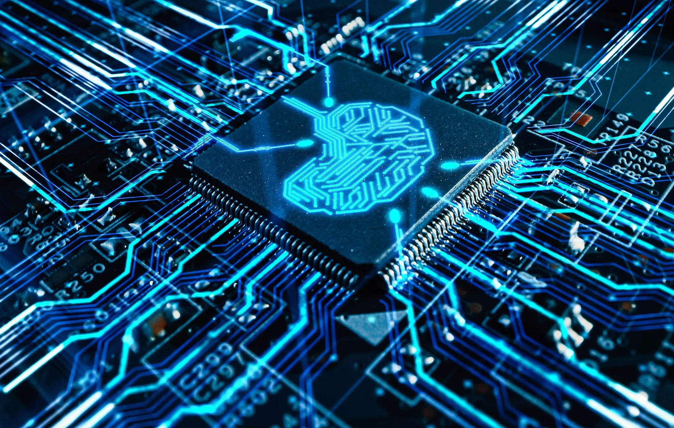 Artificial intelligence chip behind Quantumai trading bot system